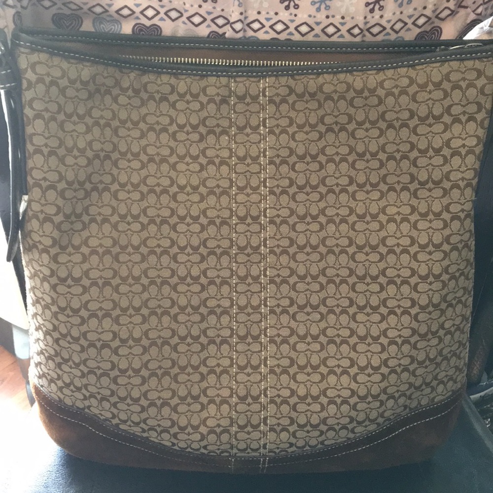 Coach cross body purse
